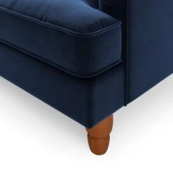 Dunelm Beatrice Matte Velvet Left Hand Corner Chaise -Home Furniture 30767107 alt05