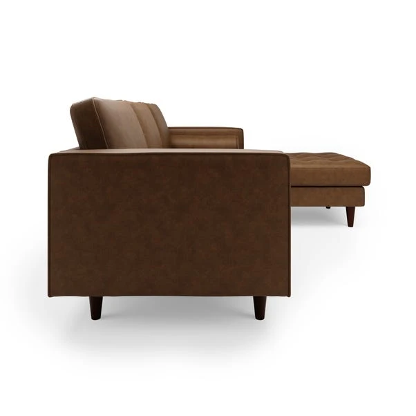 Dunelm Zoe Faux Leather Right Hand Corner Sofa 4 Dunelm Zoe Faux Leather Right Hand Corner Sofa - Image 4
