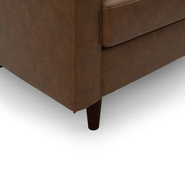 Dunelm Zoe Faux Leather Right Hand Corner Sofa 6 Dunelm Zoe Faux Leather Right Hand Corner Sofa - Image 6