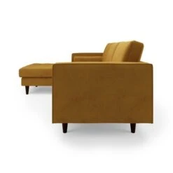 Dunelm Zoe Velvet Left Hand Corner Sofa -Home Furniture 30767178 alt03