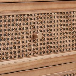 Dunelm Franco 5 Drawer Chest, Black -Home Furniture 30768078 alt03