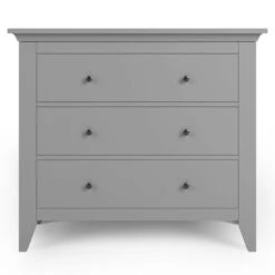 Dunelm Lynton 3 Drawer Chest, Grey -Home Furniture 30768452 alt02
