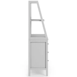 Dunelm Lynton 3 Drawer Ladder Bedside Table, Grey 9 Dunelm Lynton 3 Drawer Ladder Bedside Table, Grey -Home Furniture 30768459 alt03