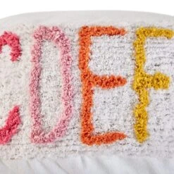 Dunelm Kid's Tufted Alphabet Pouffe -Home Furniture 30768543 alt05