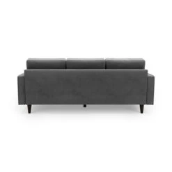 Dunelm Alfie Velvet Corner Chaise -Home Furniture 30768604 alt04