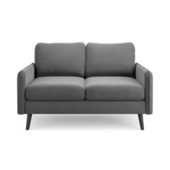Dunelm Milton Velvet 2 Seater Sofa In A Box -Home Furniture 30768616 alt02