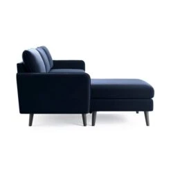 Dunelm Milton Velvet Corner Chaise In A Box -Home Furniture 30768620 alt04