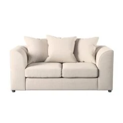 Dunelm Blake Soft Texture Fabric 2 Seater Sofa -Home Furniture 30768685 alt02