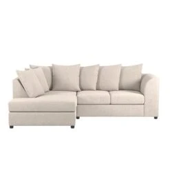 Dunelm Blake Soft Texture Fabric Corner Sofa -Home Furniture 30768688 alt02