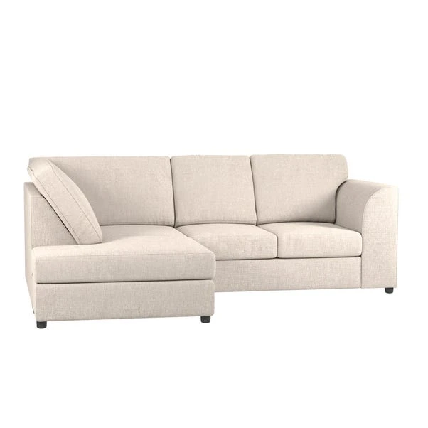 Dunelm Blake Soft Texture Fabric 3 Seater Corner Sofa 2 Dunelm Blake Soft Texture Fabric 3 Seater Corner Sofa - Image 2