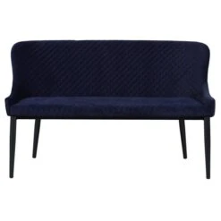 Dunelm Montreal Large Velvet Dining Bench Seat