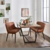 Dunelm Montreal Small Faux Leather Dining Bench Seat