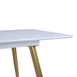 Dunelm Kendall Marble Effect Extending Dining Table -Home Furniture 30769221 alt05