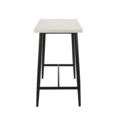 Dunelm Zuri Concrete Effect Bar Table -Home Furniture 30769230 alt03