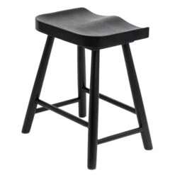 Dunelm Loxwood Oak Stool -Home Furniture 30769235 alt04
