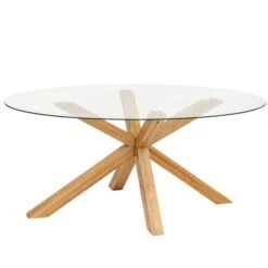 Dunelm Xavi Oval Dining Table -Home Furniture 30769257 alt02