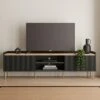 Dunelm Georgi Extra Wide TV Unit Black