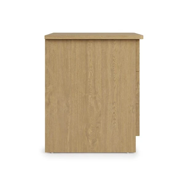 Dunelm Toby 3 Drawer Bedside Table 3 Dunelm Toby 3 Drawer Bedside Table - Image 3