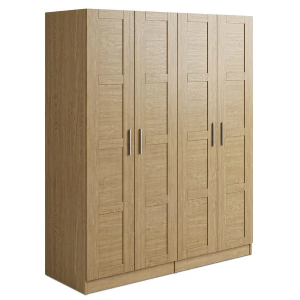 Dunelm Toby 4 Door Wardrobe 2 Dunelm Toby 4 Door Wardrobe - Image 2