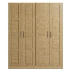 Dunelm Toby 4 Door Wardrobe 8 Dunelm Toby 4 Door Wardrobe -Home Furniture 30769727 alt02