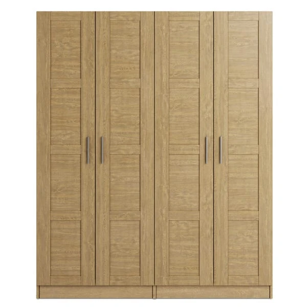 Dunelm Toby 4 Door Wardrobe 3 Dunelm Toby 4 Door Wardrobe - Image 3
