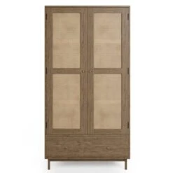 Dunelm Indi Double Wardrobe, Mango Wood 8 Dunelm Indi Double Wardrobe, Mango Wood -Home Furniture 30770395 alt02