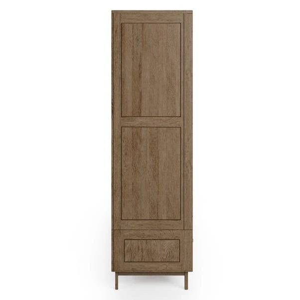 Dunelm Indi Double Wardrobe, Mango Wood 4 Dunelm Indi Double Wardrobe, Mango Wood - Image 4