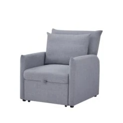 Dunelm Grayson Grey Chair Bed Light -Home Furniture 30772680 alt03