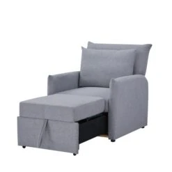 Dunelm Grayson Grey Chair Bed Light -Home Furniture 30772680 alt04