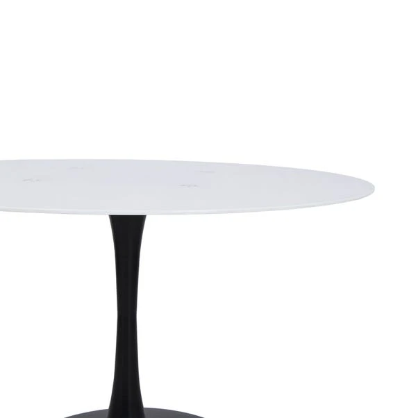 Dunelm Addison Tulip Dining Table Round 120cm 4 Dunelm Addison Tulip Dining Table Round 120cm - Image 4