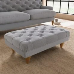 Dunelm Warwick Footstool