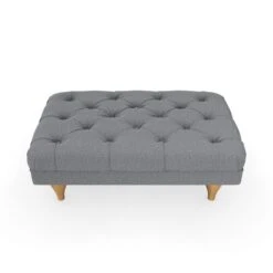 Dunelm Warwick Footstool -Home Furniture 30774247 alt03