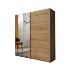 Dunelm Lincoln 180cm Sliding Double Wardrobe -Home Furniture 30775849 alt03
