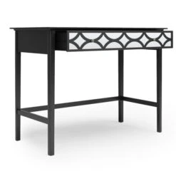 Dunelm Delphi Black Desk -Home Furniture 30775921 alt04