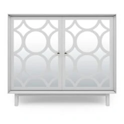 Dunelm Delphi Grey Small Slim Cabinet -Home Furniture 30775933 alt02