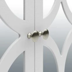 Dunelm Delphi Grey Small Slim Cabinet -Home Furniture 30775933 alt05