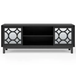 Dunelm Delphi Black TV Unit -Home Furniture 30775935 alt02