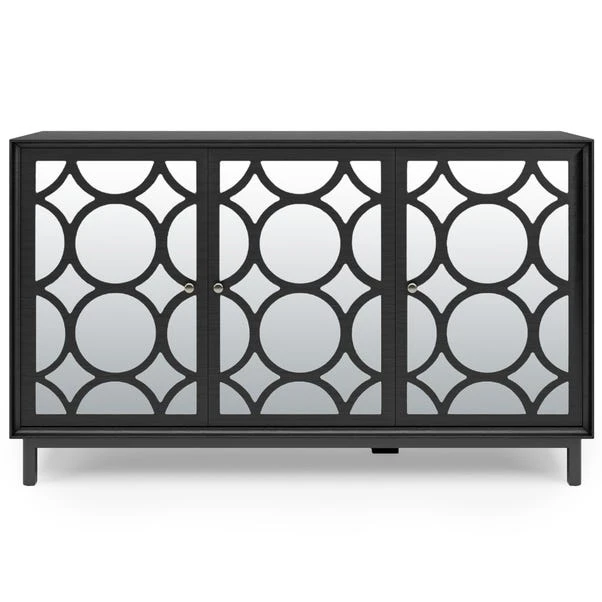 Dunelm Delphi Large Black Sideboard 3 Dunelm Delphi Large Black Sideboard - Image 3