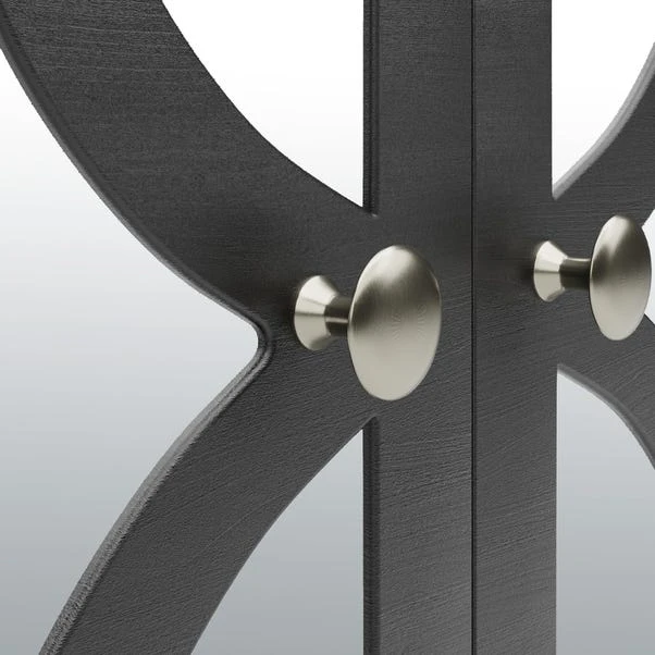 Dunelm Delphi Large Black Sideboard 6 Dunelm Delphi Large Black Sideboard - Image 6