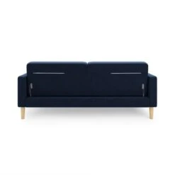 Dunelm Jacob Velvet Sofabed Luxe Navy -Home Furniture 30776264 alt05