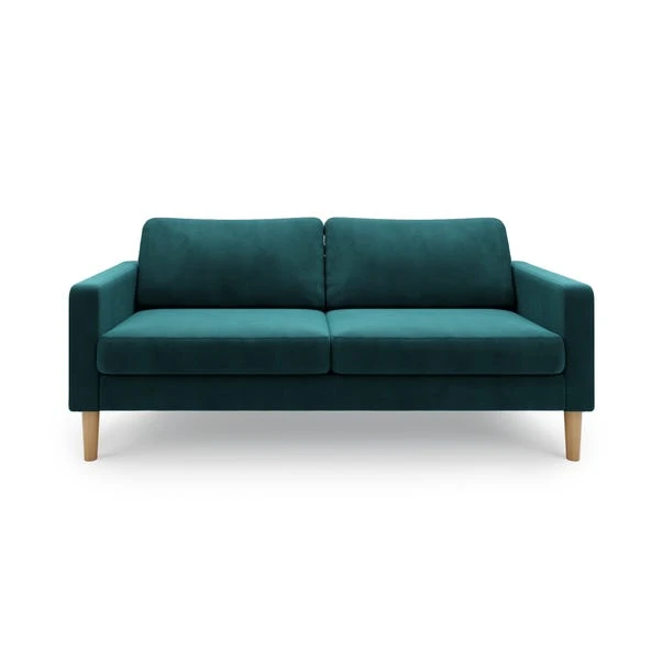 Dunelm Jacob Velvet 3 Seater Sofa 2 Dunelm Jacob Velvet 3 Seater Sofa - Image 2