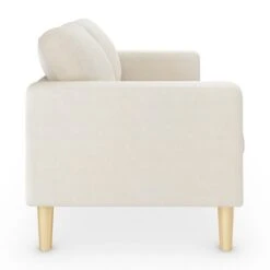 Dunelm Jacob Sherpa Compact 2 Seater Sofa -Home Furniture 30776346 alt04