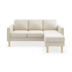Dunelm Jacob Sherpa Compact Corner Chaise Sofa -Home Furniture 30776348 alt04