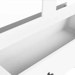 Dunelm Lynton 4 Door Wardrobe White -Home Furniture 30780266 alt05