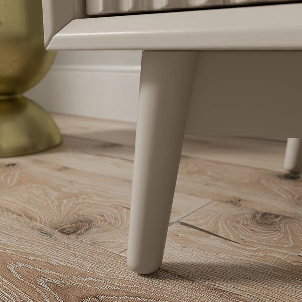 Dunelm Neena 3 Drawer Chest, White Wash Acacia Wood 6 Dunelm Neena 3 Drawer Chest, White Wash Acacia Wood - Image 6