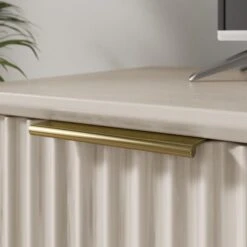 Dunelm Neena TV Unit, White Wash Acacia Wood -Home Furniture 30781311 alt04