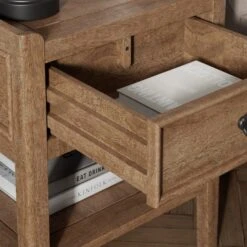 Dunelm Portland 1 Drawer Bedside -Home Furniture 30781893 alt03