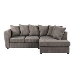 Dunelm Blake Jumbo Cord Right Hand Corner Sofa -Home Furniture 30789089 alt02