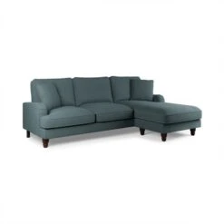 Dunelm Beatrice Chunky Soft Chenille Corner Chaise Sofa -Home Furniture 30792390 alt02