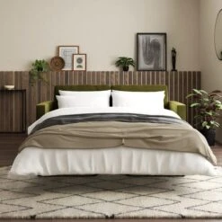 Dunelm Zoe Velvet 3 Seater Sofa Bed 8 Dunelm Zoe Velvet 3 Seater Sofa Bed -Home Furniture 30792409 alt02